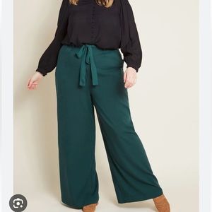 ModCloth Savannah wide leg pant size medium